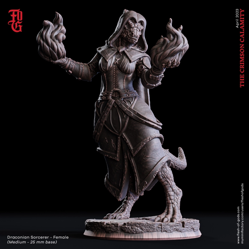 Enemy - Draconian Sorcerer Female