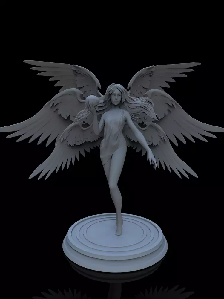 Ethereal Angel Statue
