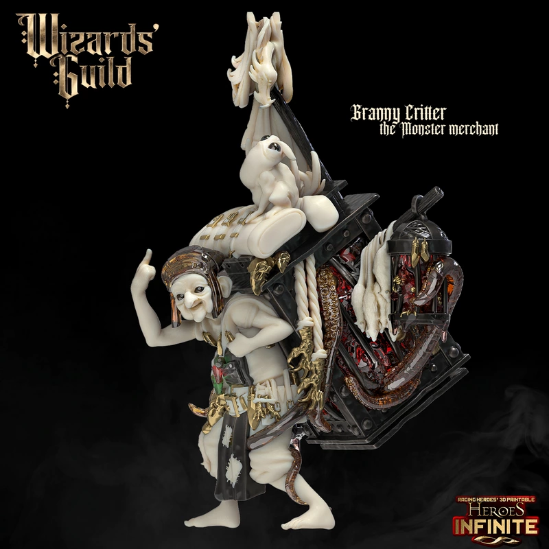 Granny Critter, the Monster Merchant - Heroes Infinite - Wizard's Guild