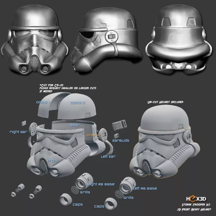 Stormtrooper V2 Helmet