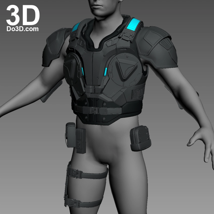 JD Fenix Gears of War 4 Full Body Armor Suit Set