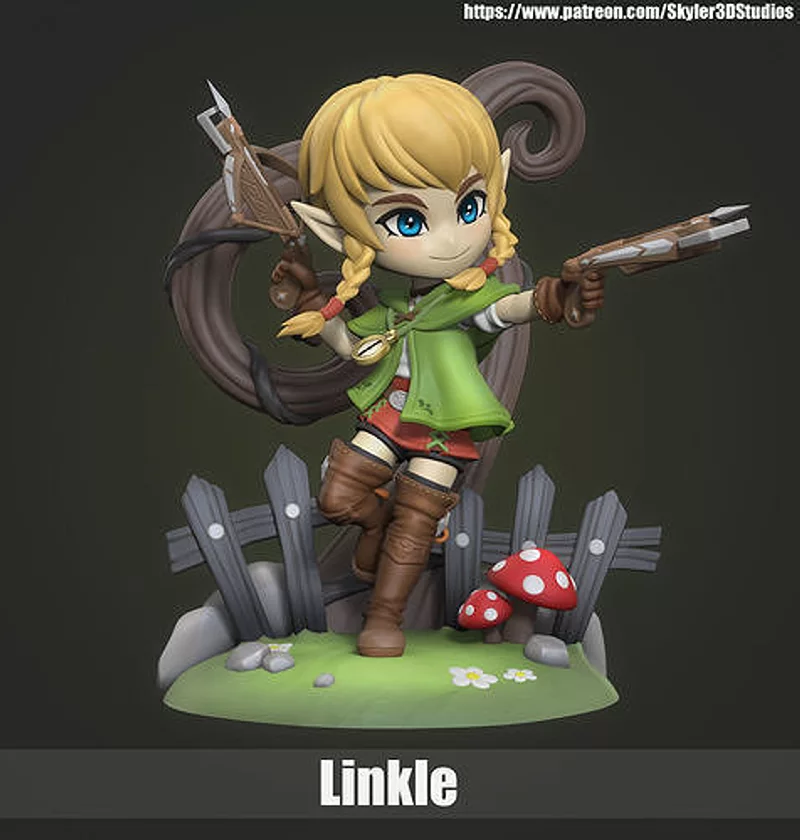 Linkle Chibi from Hyrule Warriors