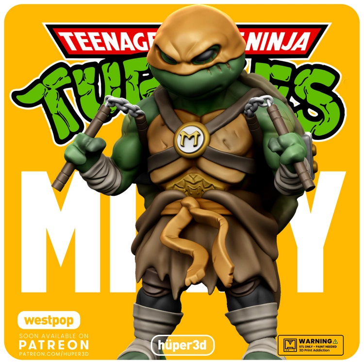 Michelangelo - Mikey - Teenage Mutant Ninja Turtles - TMNT