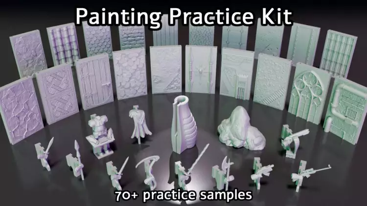 Painting Practice Kitnbsp‣ AssetsFreecom