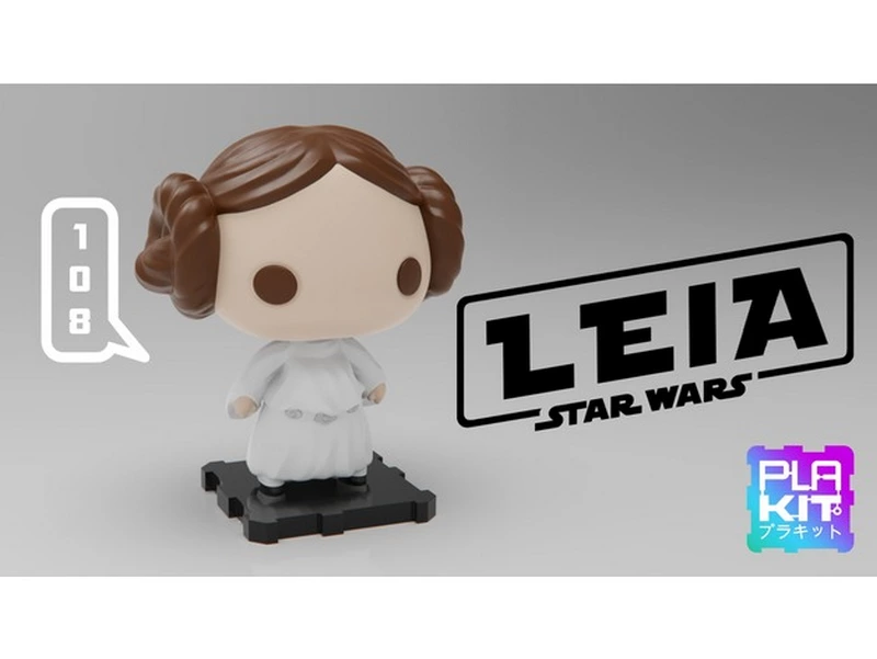 Plakit Star Wars, Princesa Leia