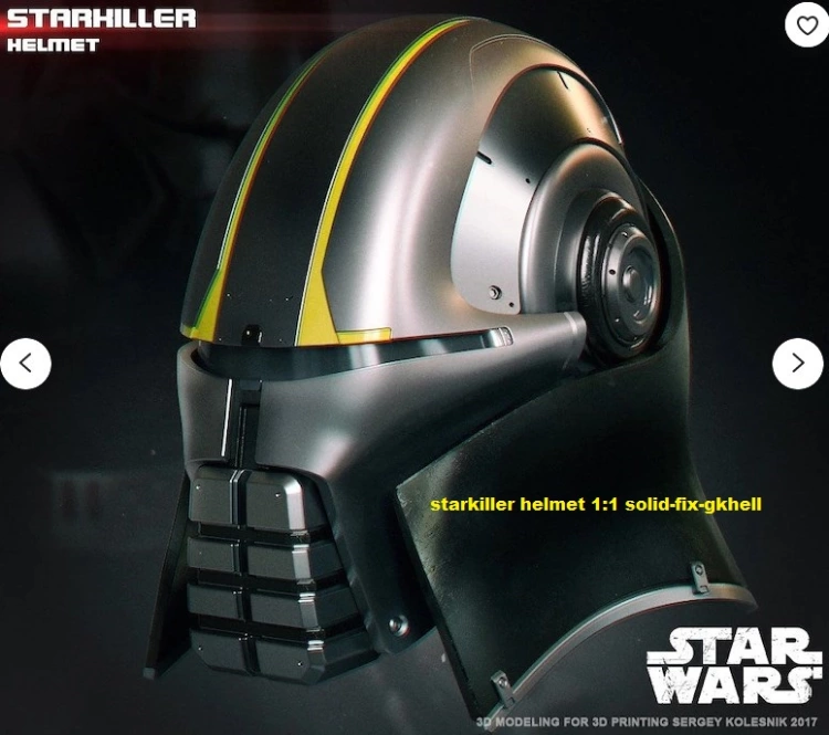 Starkiller helmet Star Wars The Force Unleashednbsp‣ AssetsFreecom