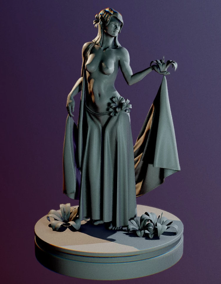 The Statue of Dibella - The Elder Scrolls V: Skyrim