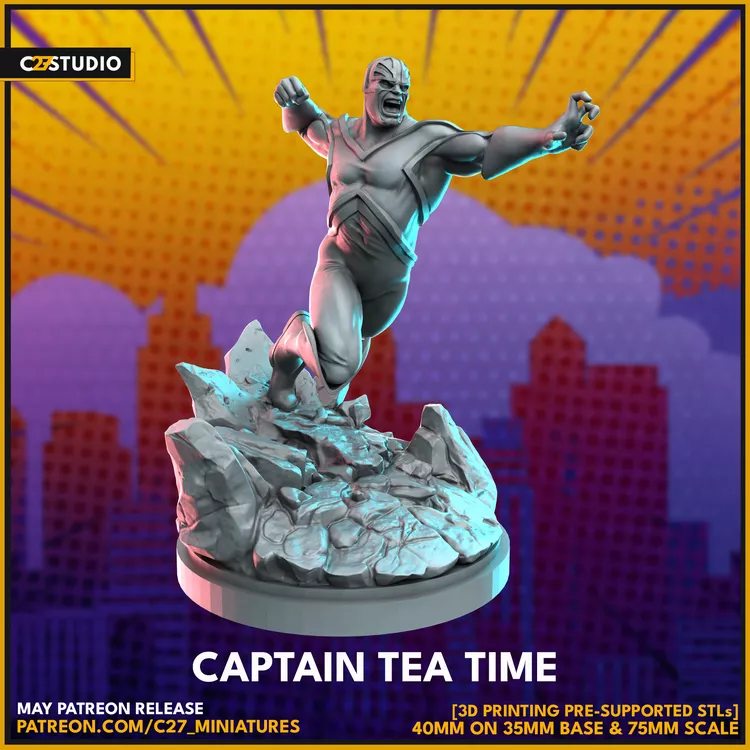 Captain Britain (Captain Tea Time)