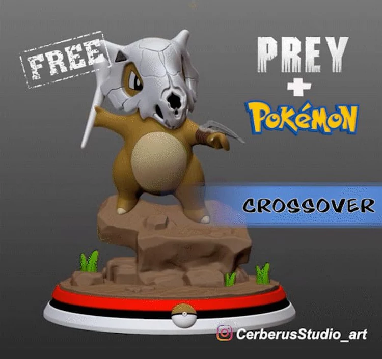 Cubone Prey - Crossover Pokemon