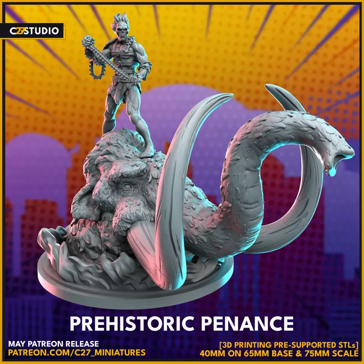 Ghostrider 1 Million BC - Prehistoric Penance - Marvel Comics