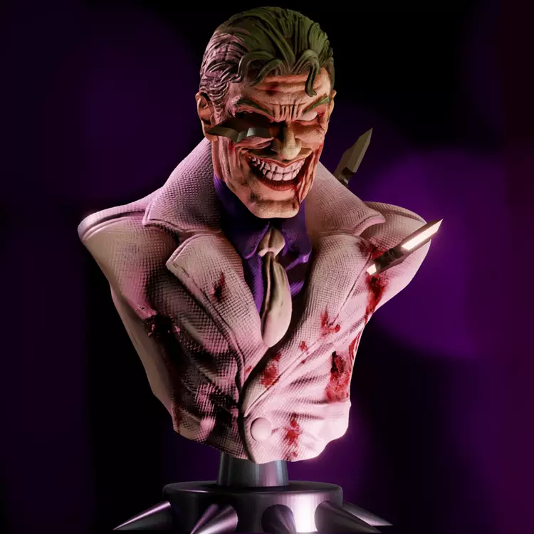 Joker Comic Bust