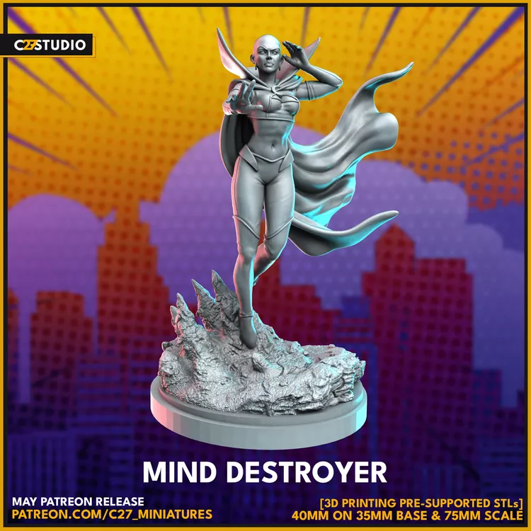 Moondragon - Mind Destroyer - Marvel Comics