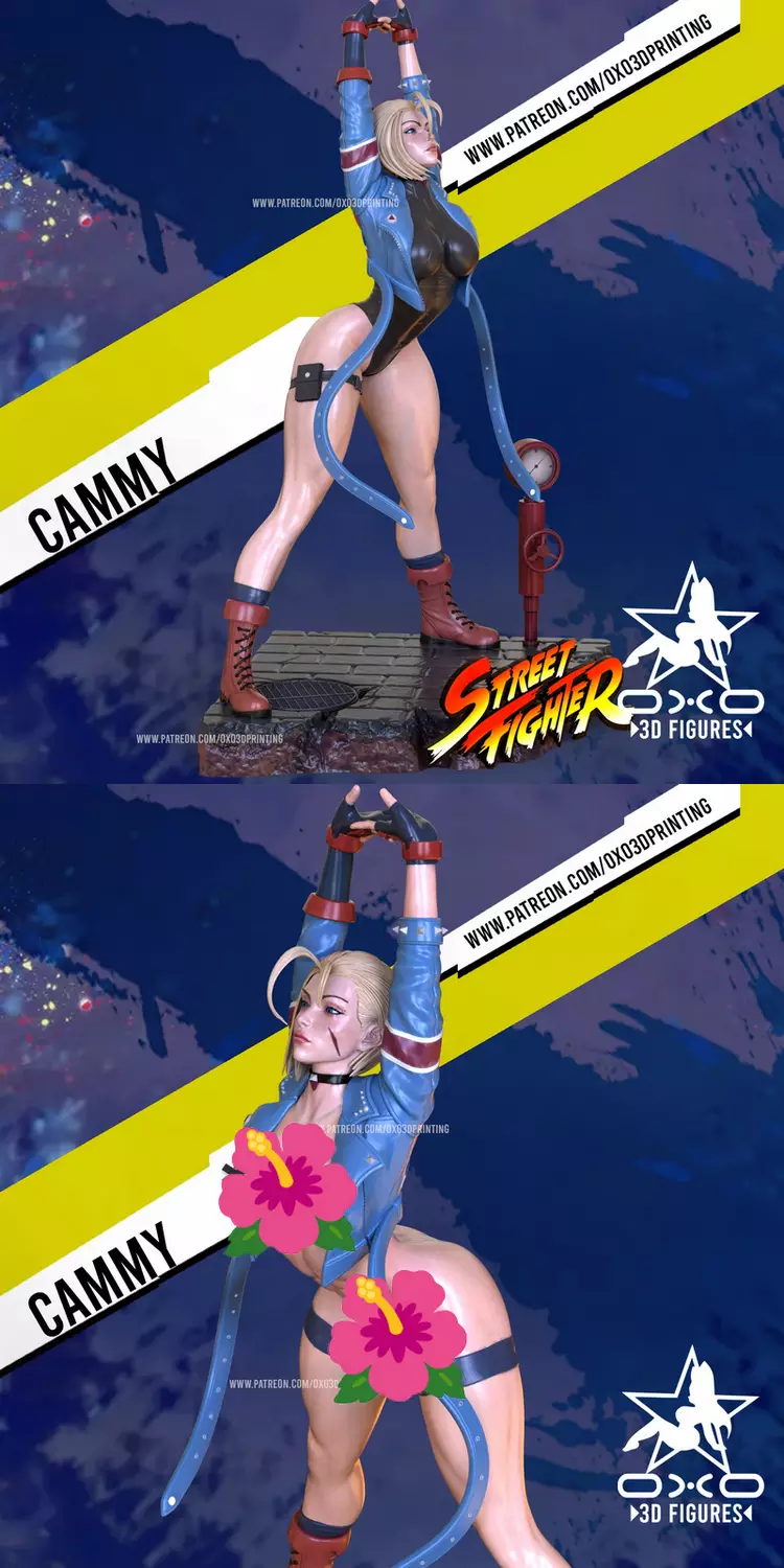 Cammy from Street Fighter - 2 version