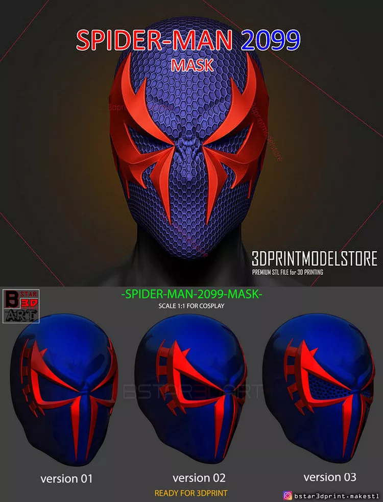 Spider man 2099 - Cosplay Helmet