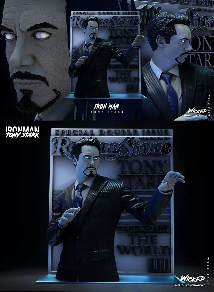 Tony Stark Wall