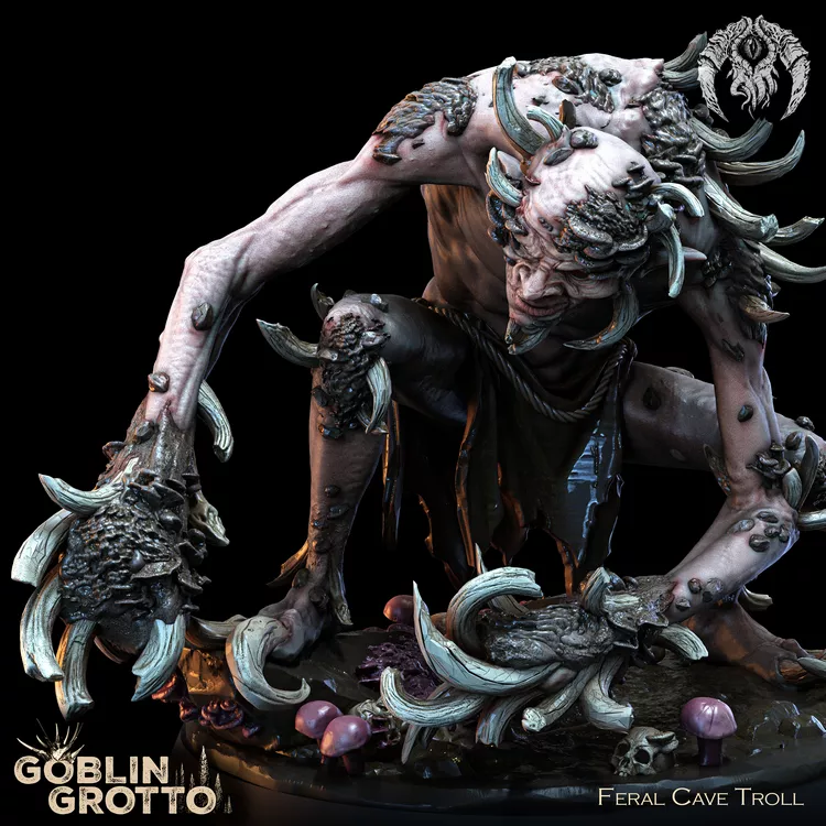 Feral Cave Troll - Goblin Grotto