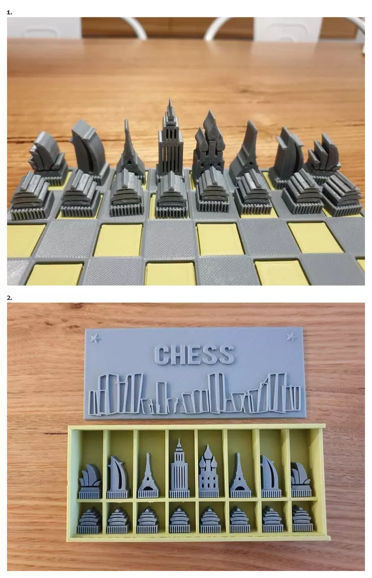 ARCHITECTURE CHESS SET