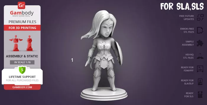 Chibi Wonder Woman