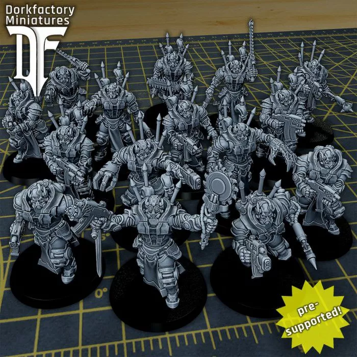 Corrupted Void Commando Kit - Warhammer 40000 - Dork Factory Miniatures