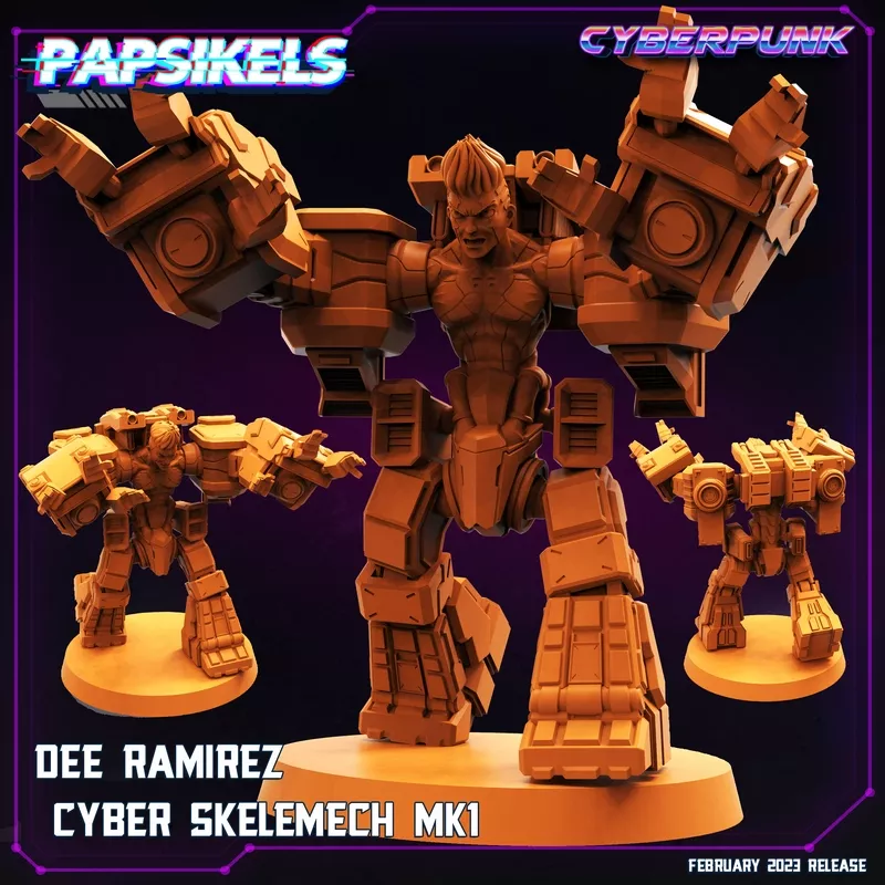 DEE RAMIREZ - CYBER SKELEMECH MK1
