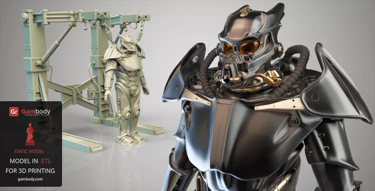Enclave armour - Fallout 4 Robot