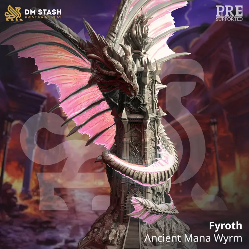Fyroth - Ancient Mana Wyrm
