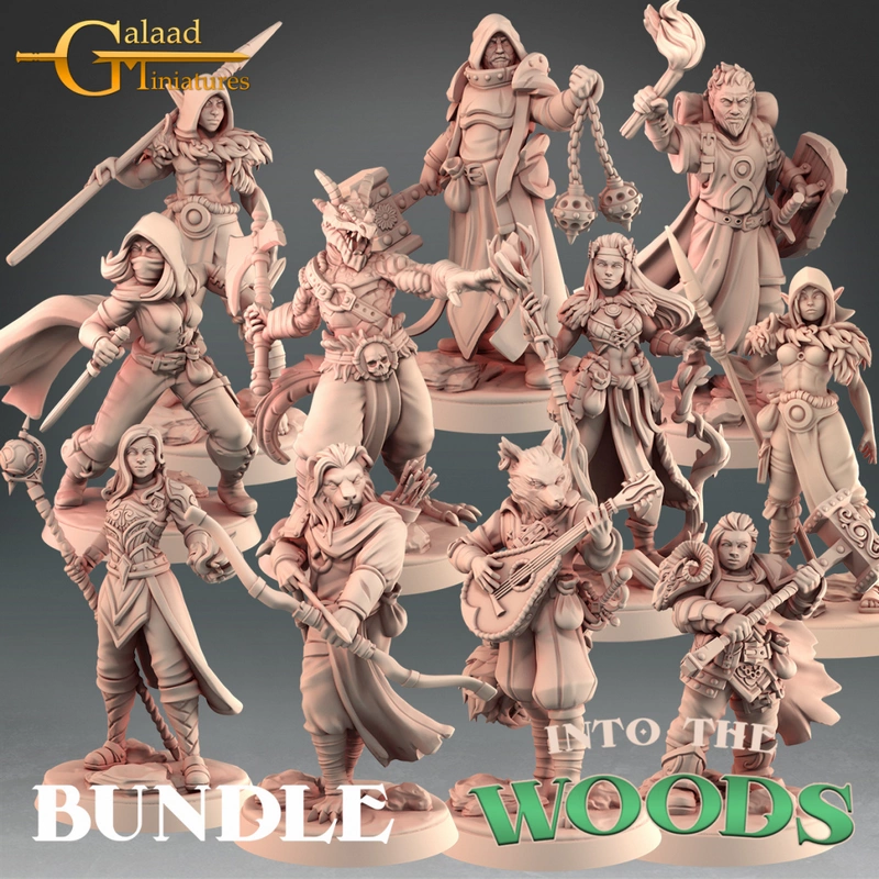 Galaad Miniatures - Heroes Bundle