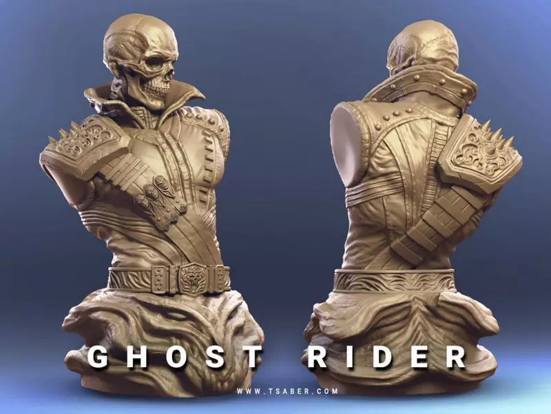 Ghost Rider Bust