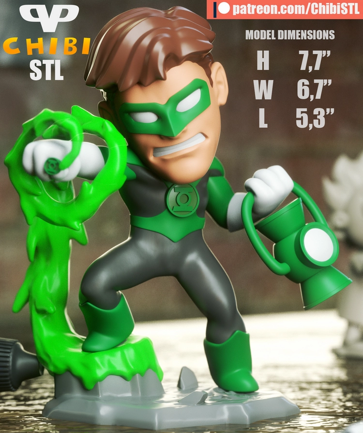 Green Lantern Chibi