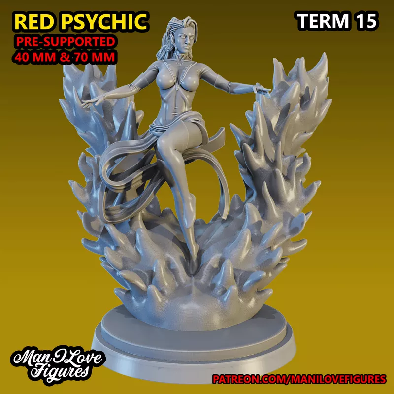 Jean Grey - Red psychic