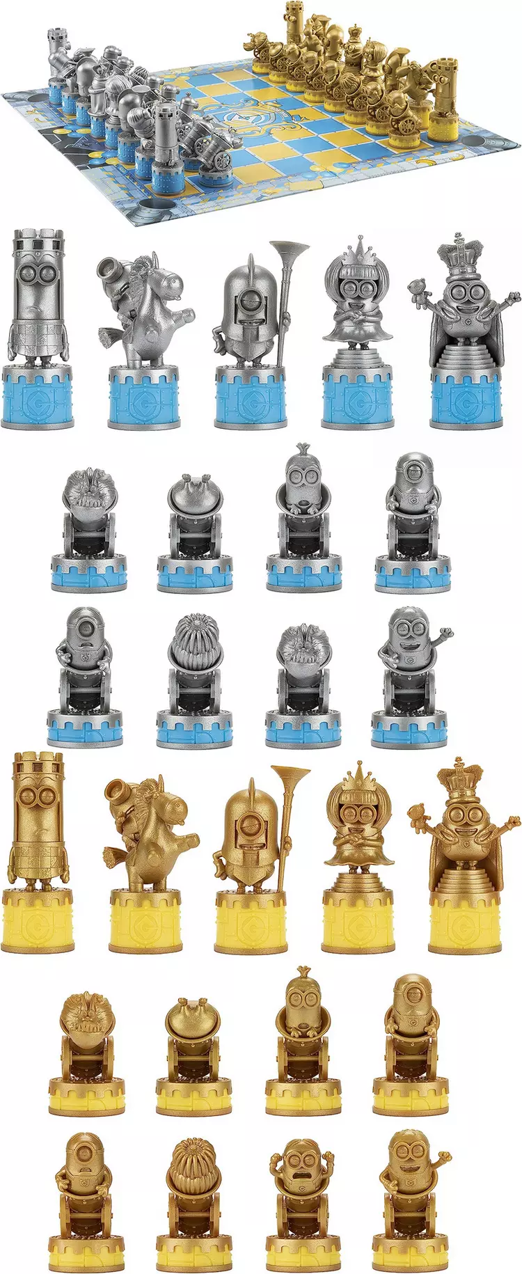 Minions Medieval Mayhem Chess Set