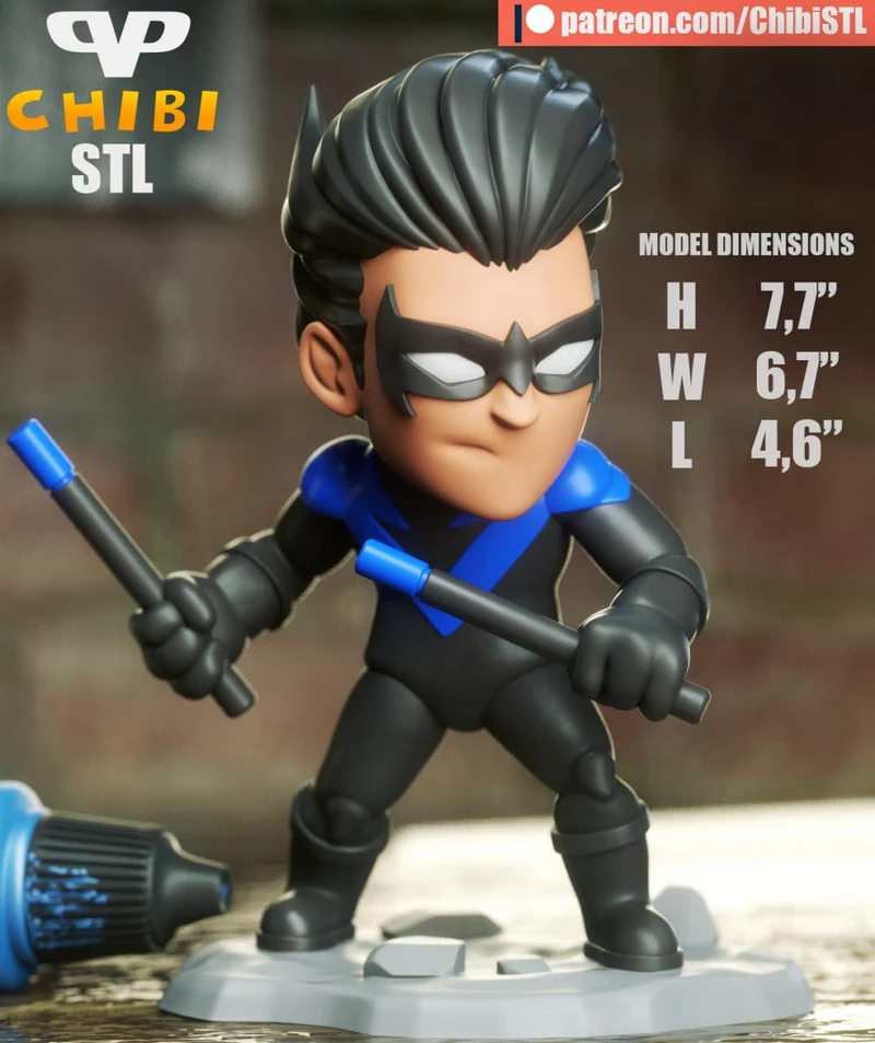 Nightwing Chibi