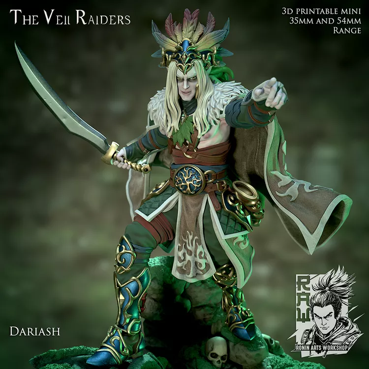 Dariash - Forest Elf Warlord