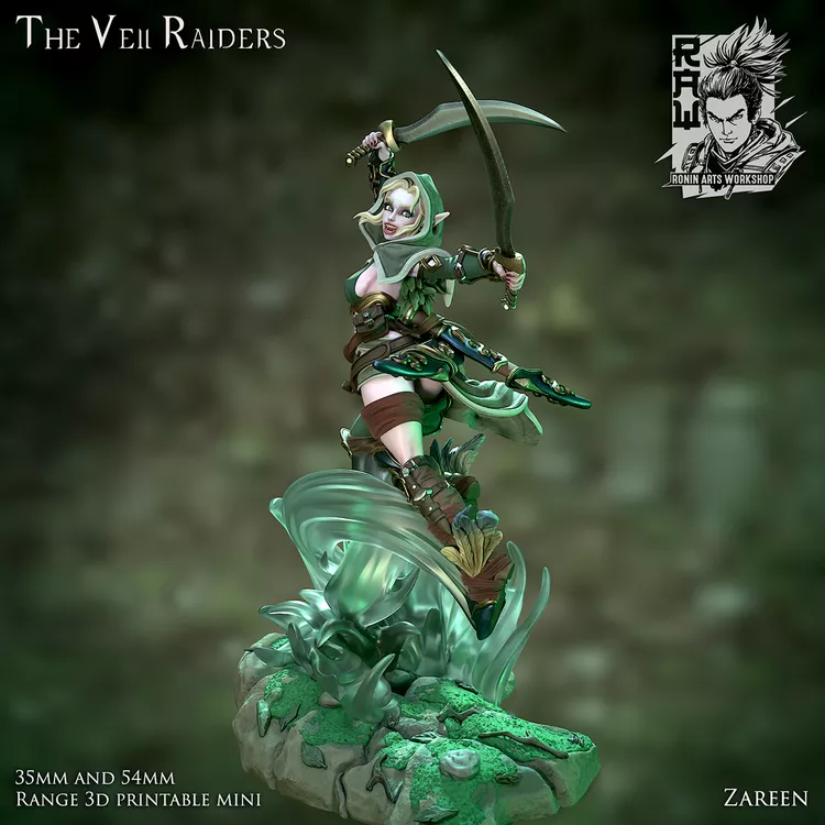Zareen - Blade Dancer Forest Elf