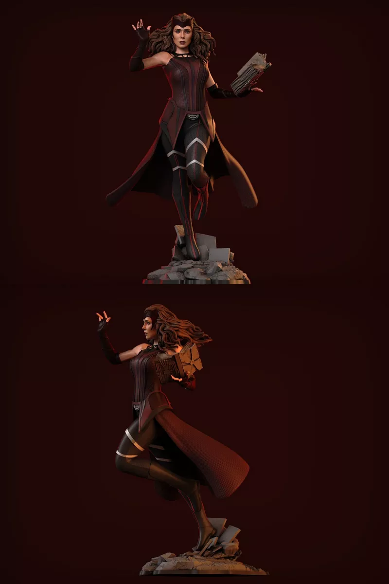 Scarlet Witch Movie Suit