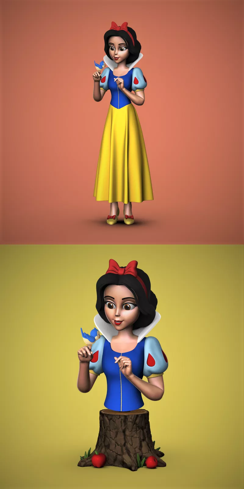 Snow White and Bust