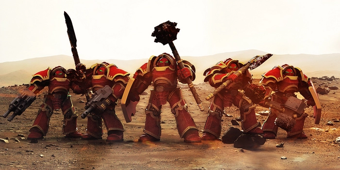 Terran Warhosts - Heavy Paragon Armour