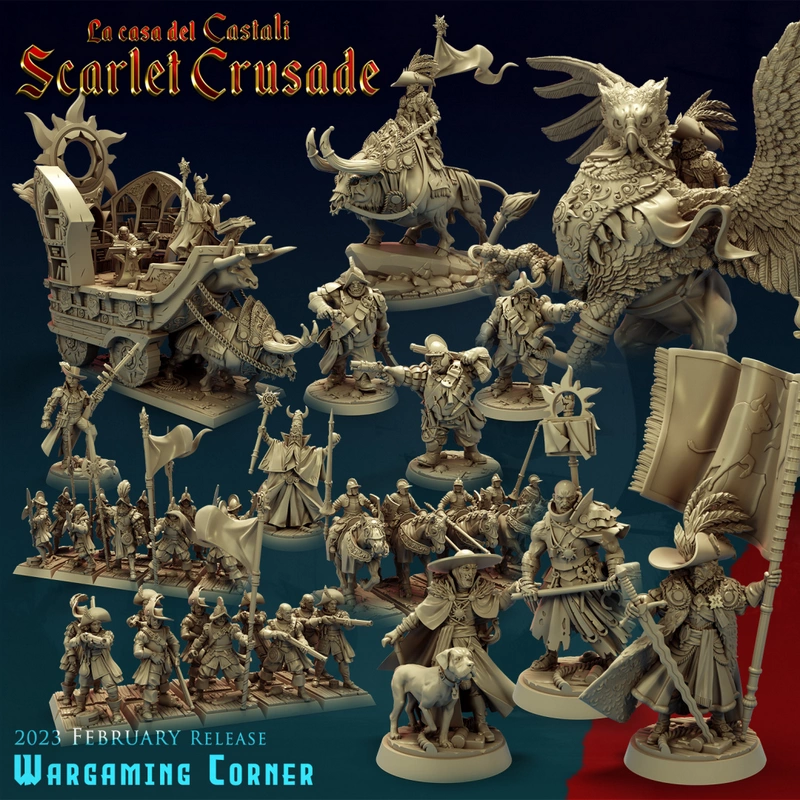 Scarlet Crusade - Titan Forge Miniatures - 02.2023