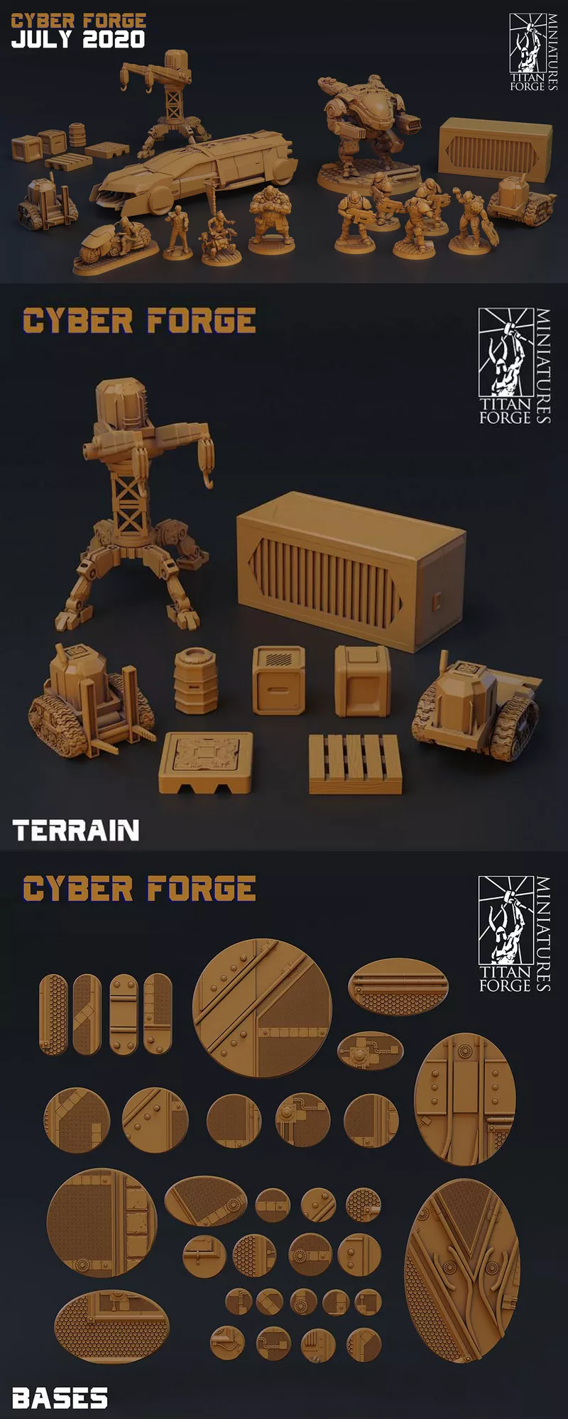 Cyber Forge Welcome Pack - Titan Forge Miniatures
