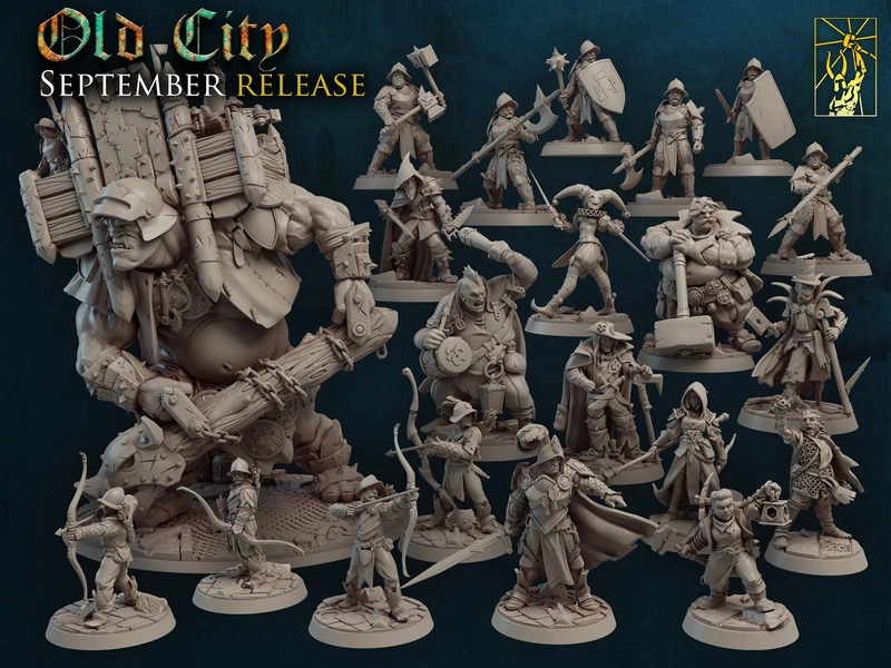 Old City - Titan Forge Miniatures - 09.2021