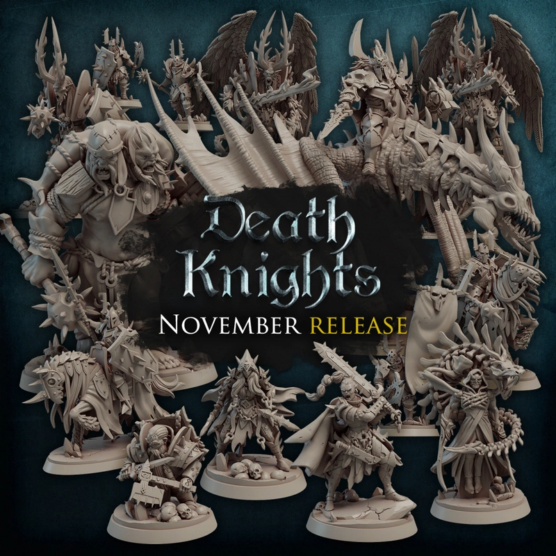 Death Knights - Titan Forge Miniatures - 11.2021