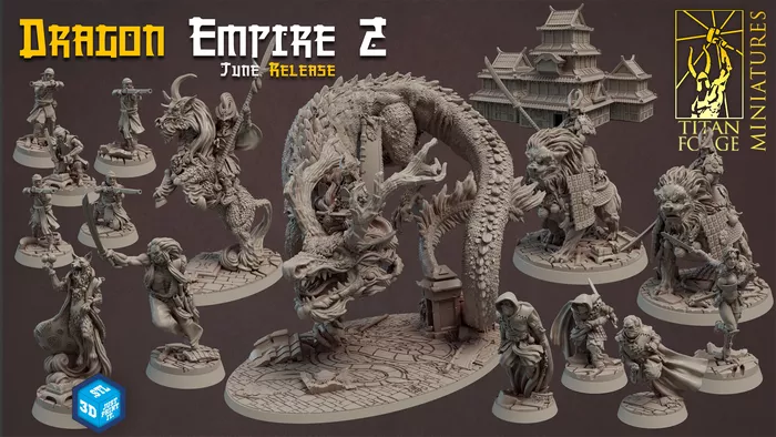 Titan Forge Miniatures - Dragon Empire 2