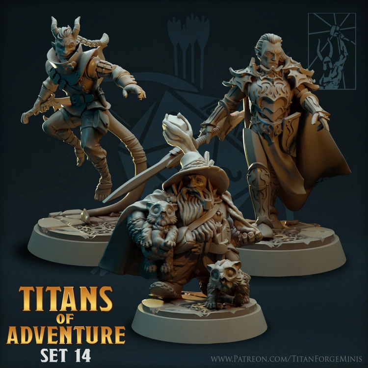 Titans of Adventure Set 14