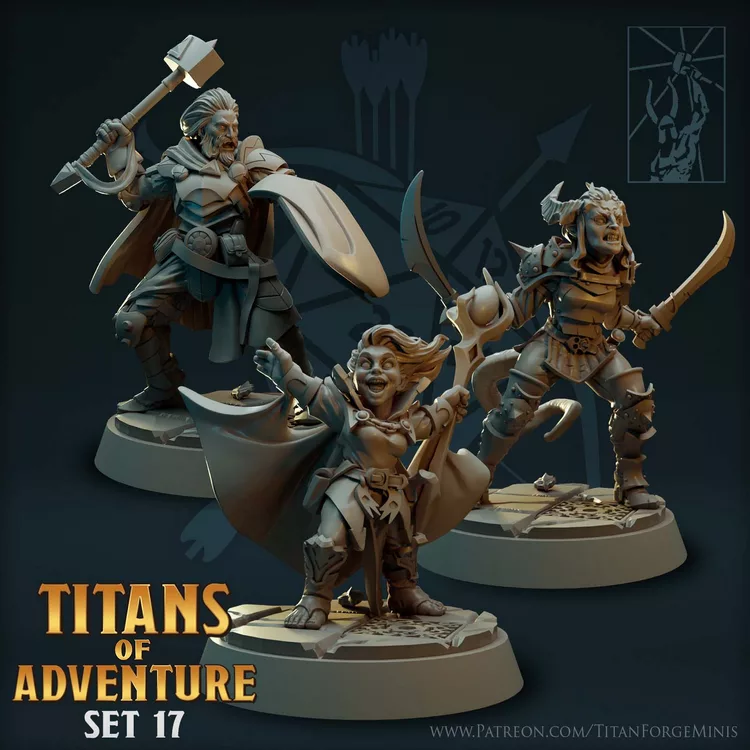 Titans of Adventure Set 17