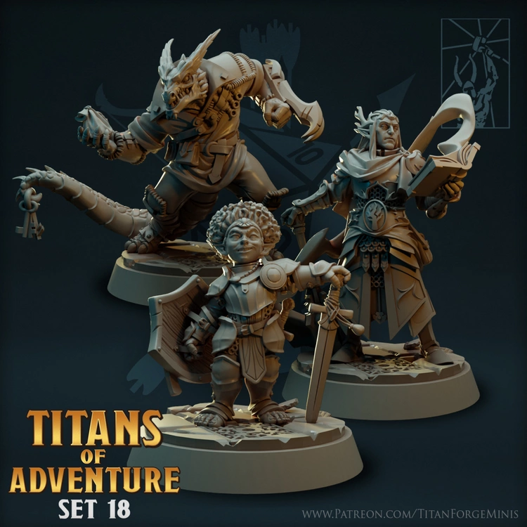 Titans of Adventure Set 18