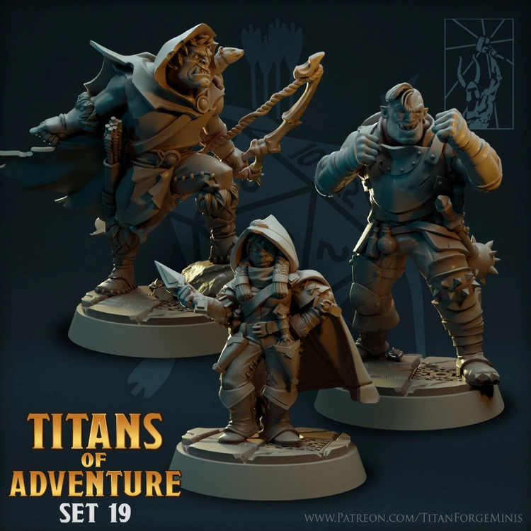 Titans of Adventure Set 19
