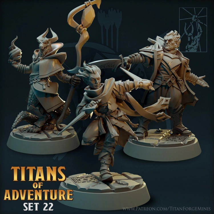 Titans of Adventure Set 22