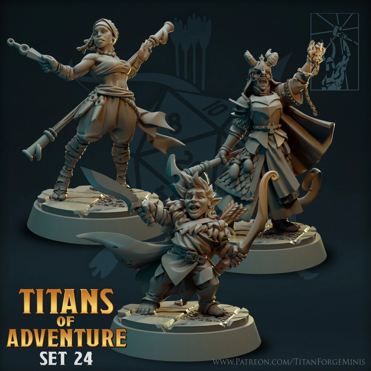 Titans of Adventure Set 24