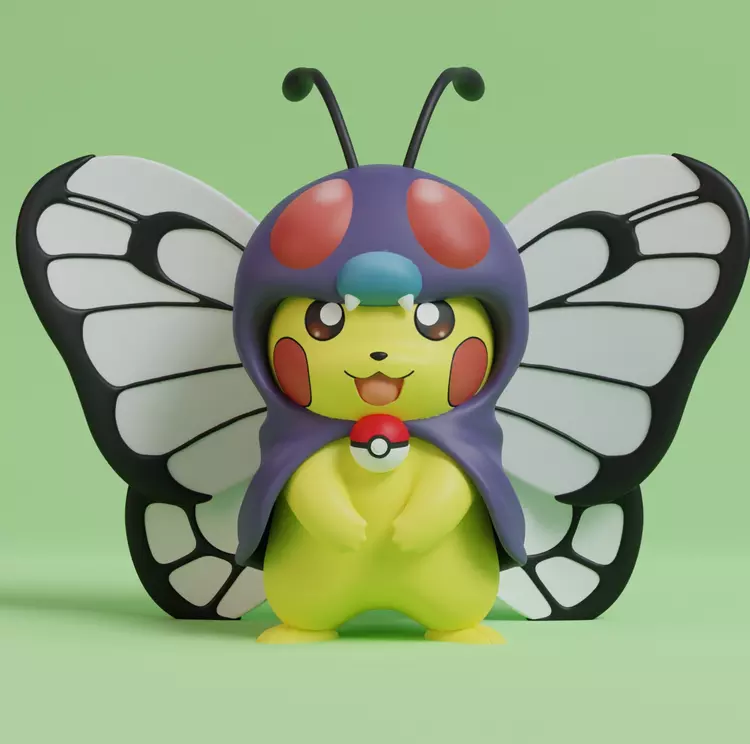 Pikachu Butterfree Cosplay