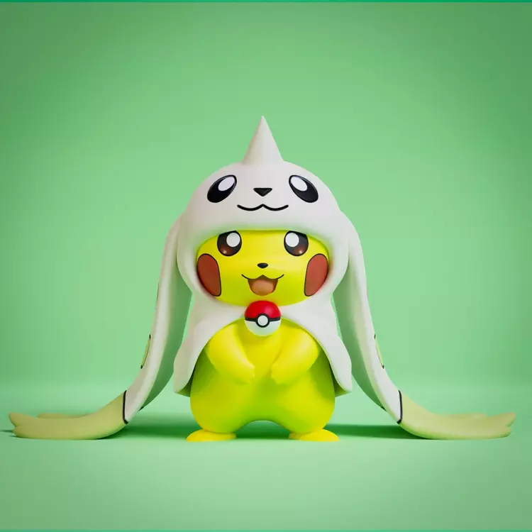 Pikachu cosplay Terriermon